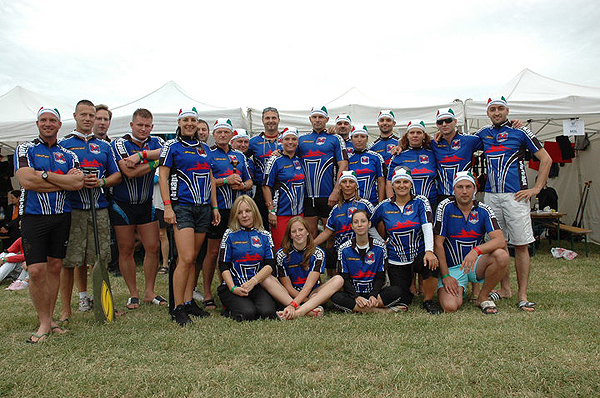 sárkányhajó csapat